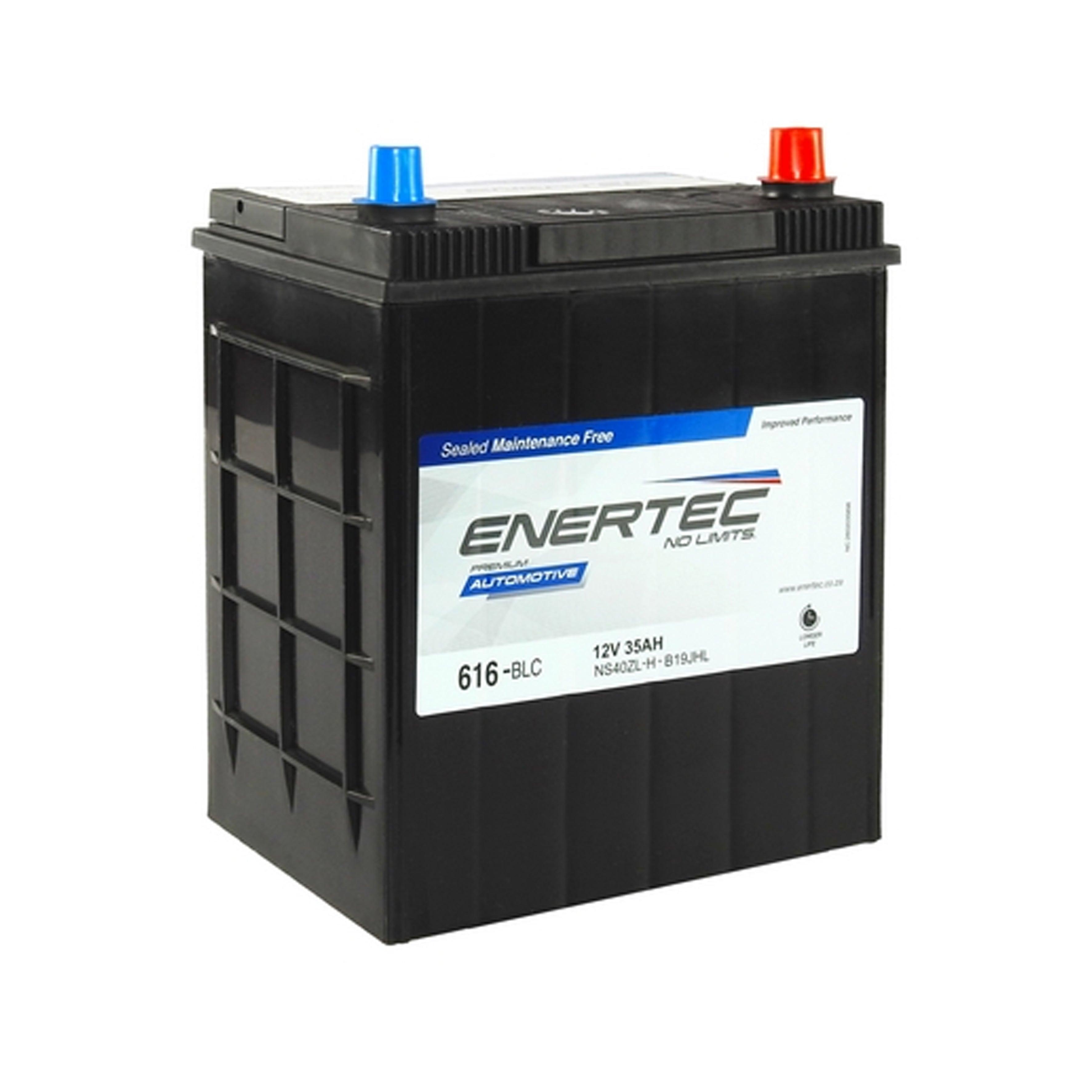 Enertec 616 J-BLC 12V 35Ah Lead Acid Battery - Global Batteries SA