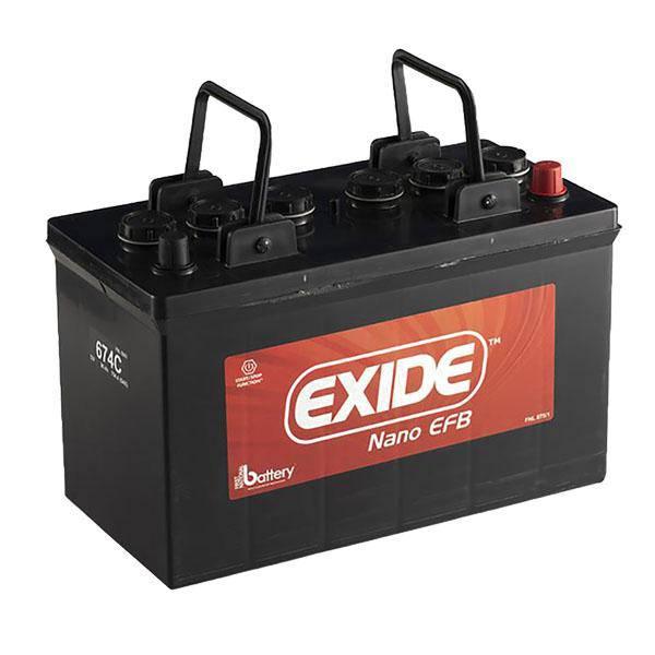 Exide 674 12V 90Ah 800CCA Heavy-Duty Truck Battery - Global Batteries SA