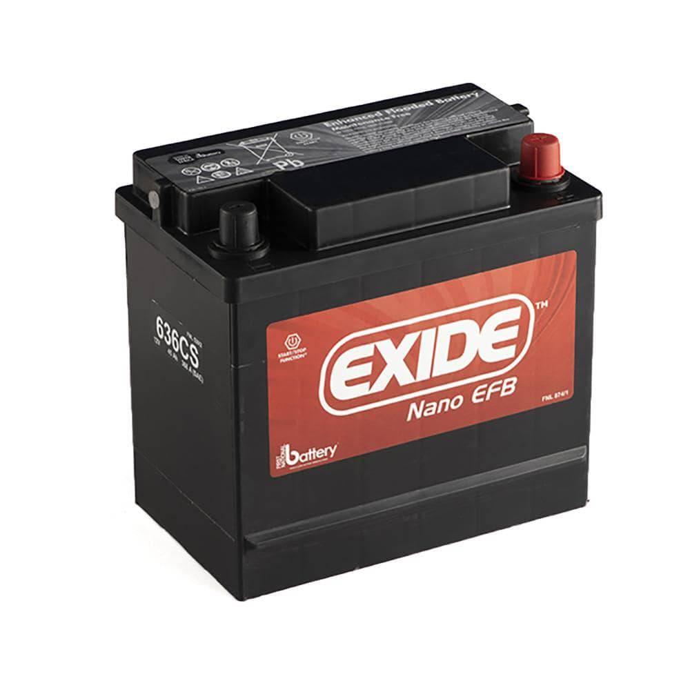 Exide 636C Car Battery | 12V 42Ah 315CCA | Maintenance-Free